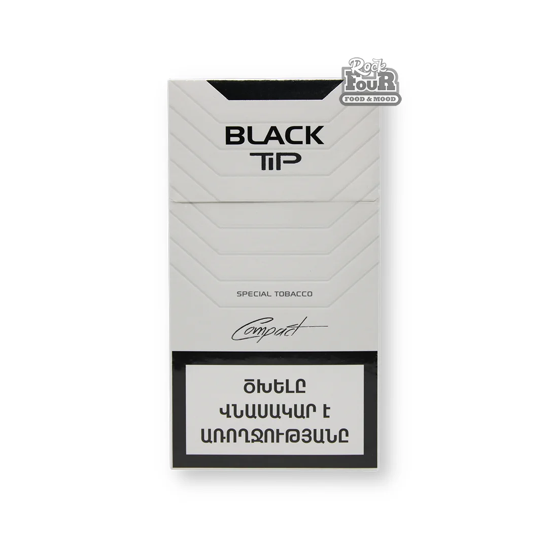 Cigarettes "BLACK TIP compact White"